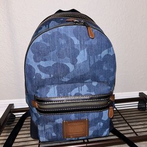 Coach Denim Backpack